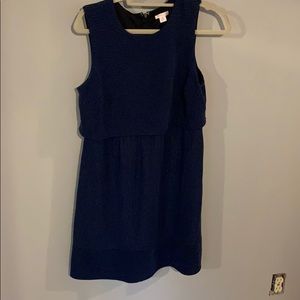 Blue tank dress